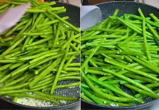 Add the Green Beans