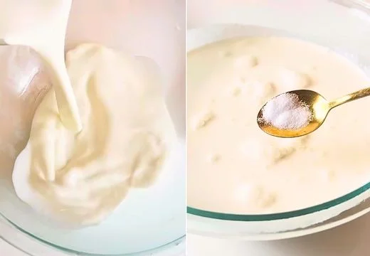 Chill the Bowl and Add Ingredients