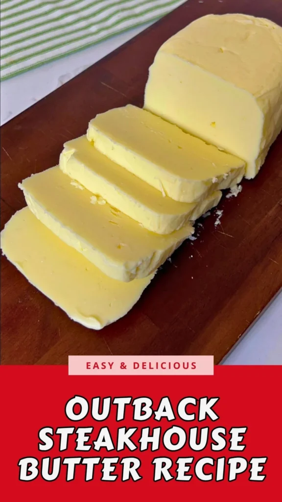 Copycat Outback Steakhouse Butter Recipe