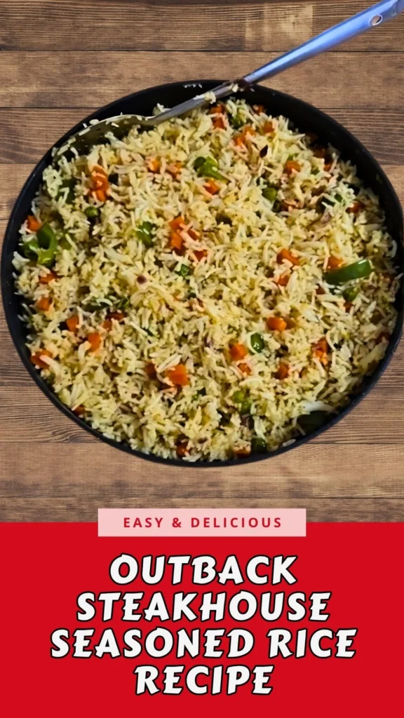 Copycat Outback Steakhouse Seasoned Rice Recipe