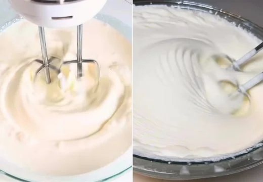 Mix Until Whipped Cream Forms