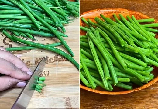Prepare the Green Beans