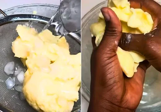 Rinse the Butter Well
