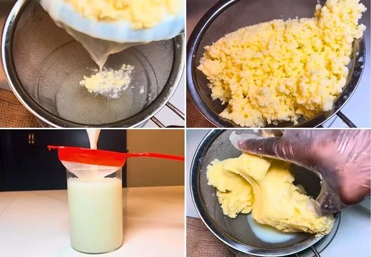 Strain the Buttermilk