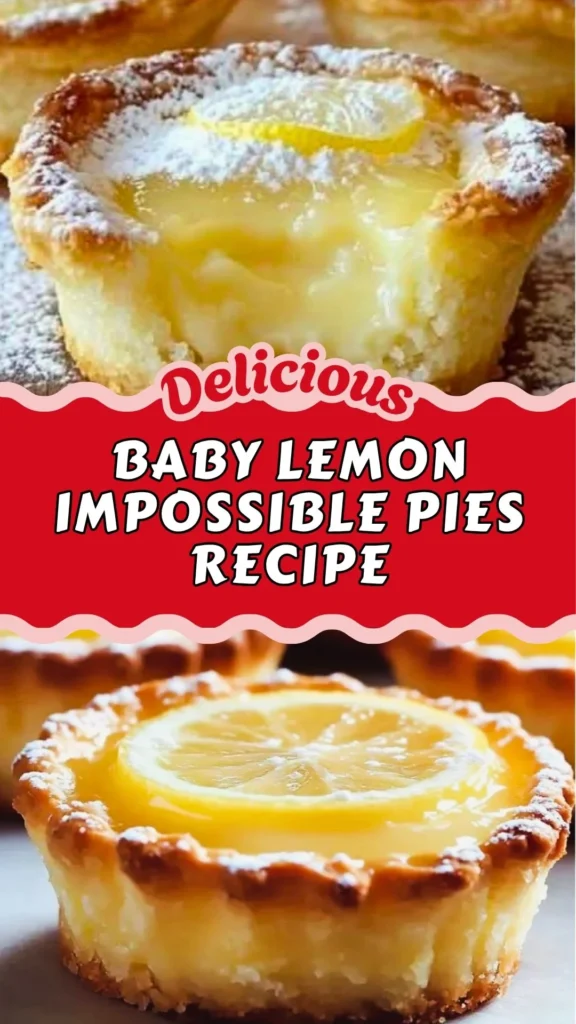 Baby Lemon Impossible Pies