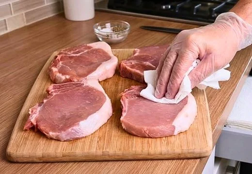 Bring the Pork Chops to Room Temperature
