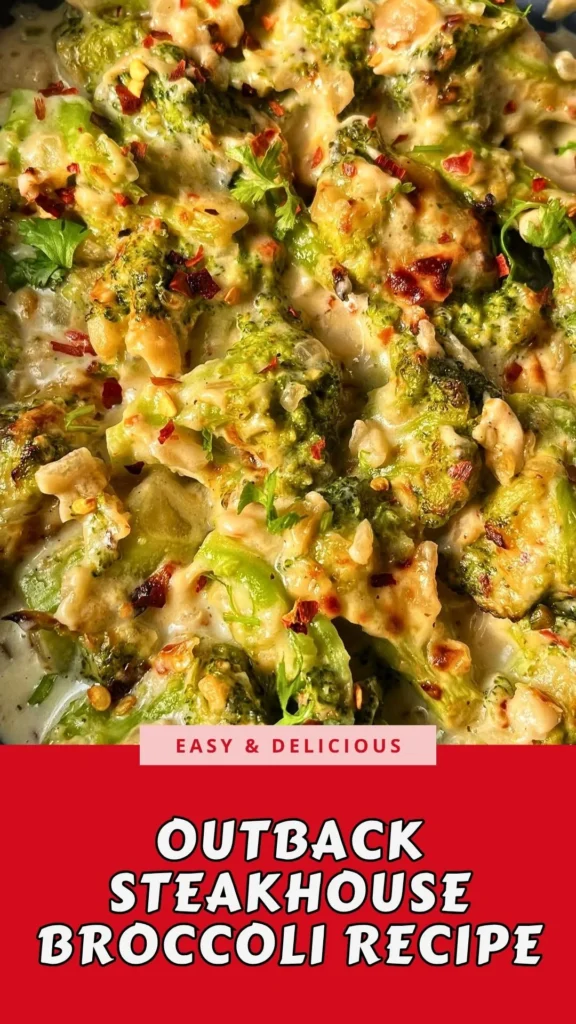 Copycat Outback Steakhouse Broccoli Recipe