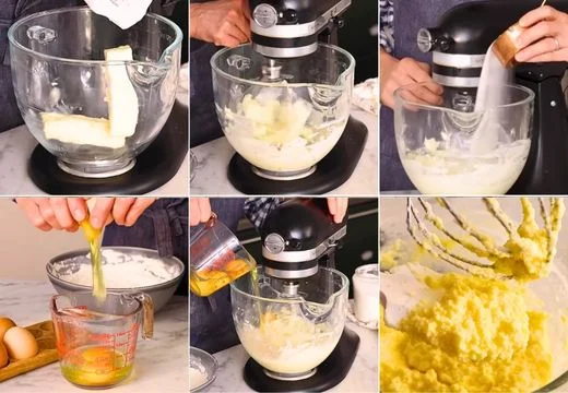 Cream the Butter and Sugar, Add the Eggs