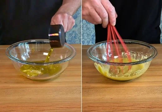 Emulsify with Olive Oil