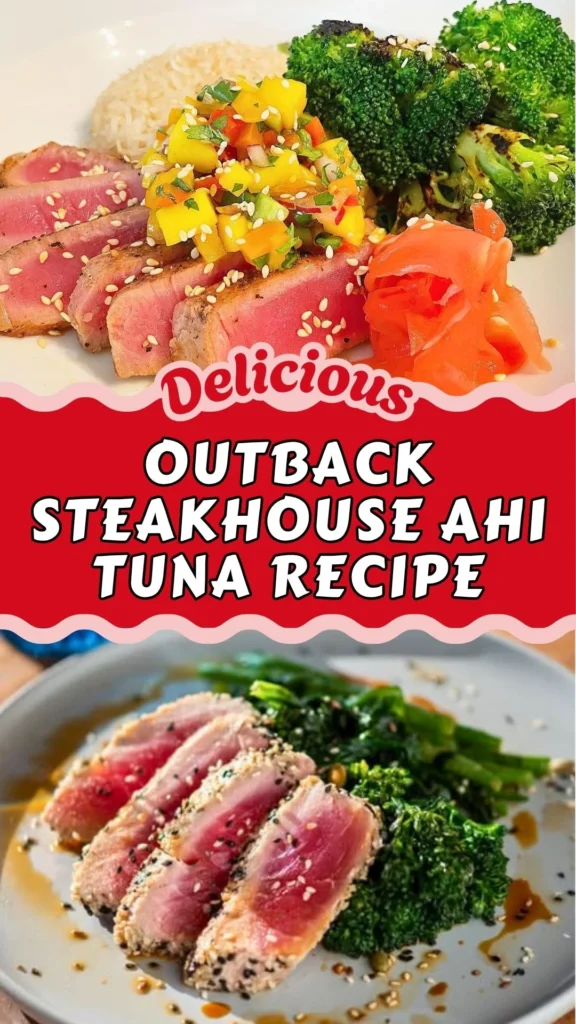 Outback Steakhouse Ahi Tuna