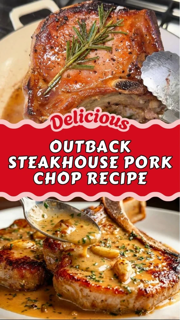 Outback Steakhouse Pork Chop