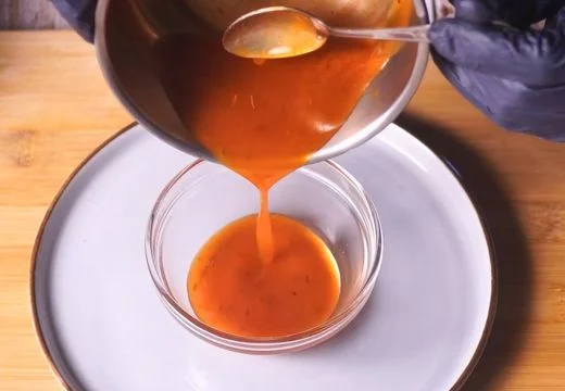 Transfer to a jar
