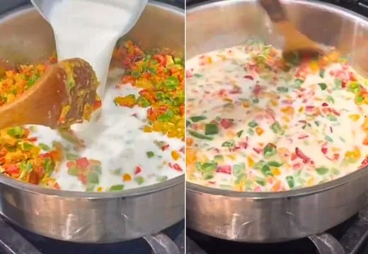 Add the Milk