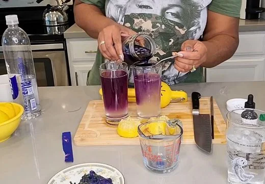 Chill and garnish