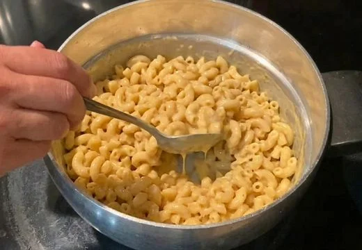 Combine Pasta and Sauce
