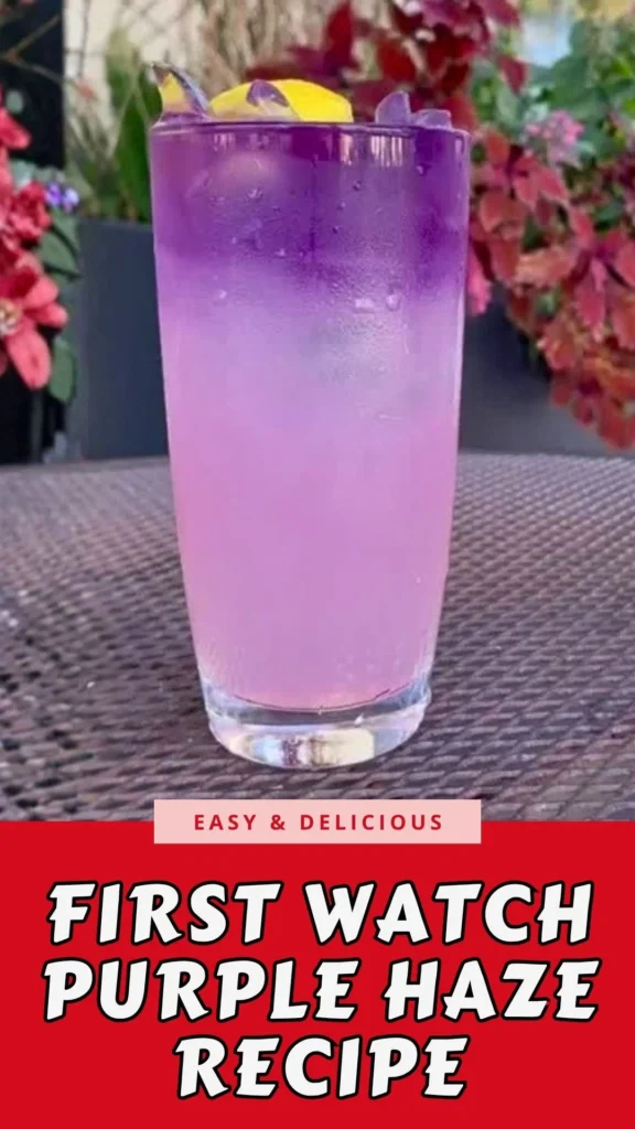 Copycat First Watch Purple Haze Recipe