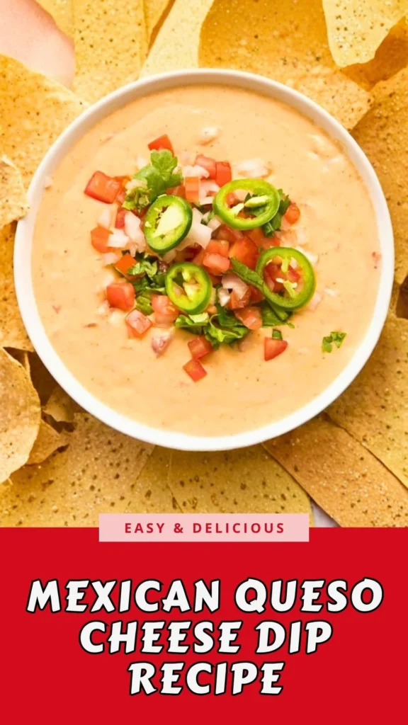 Copycat Mexican Queso Cheese Dip Recipe