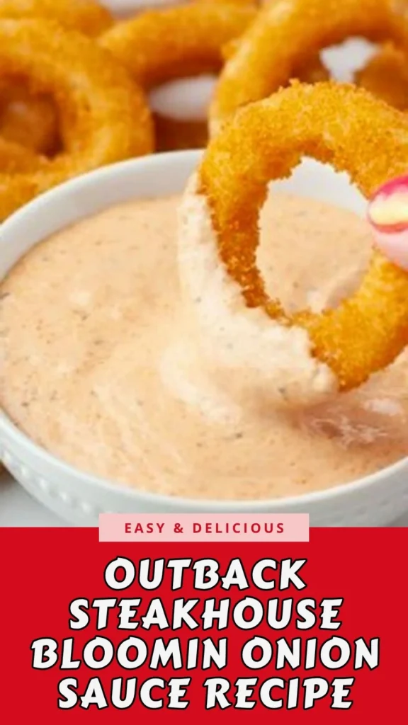 Copycat Outback Steakhouse Bloomin Onion Sauce Recipe