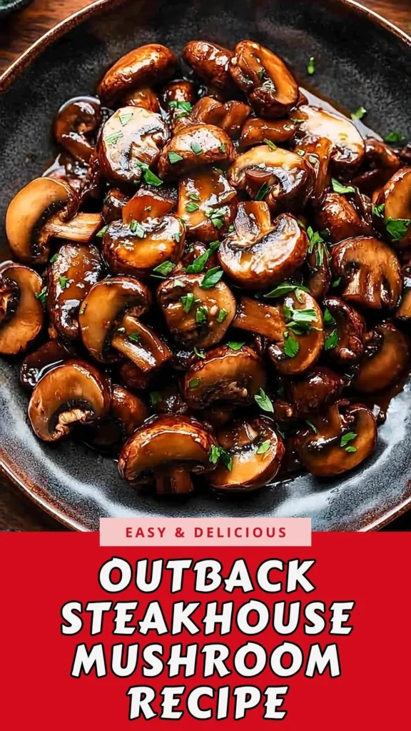 Copycat Outback Steakhouse Mushroom Recipe