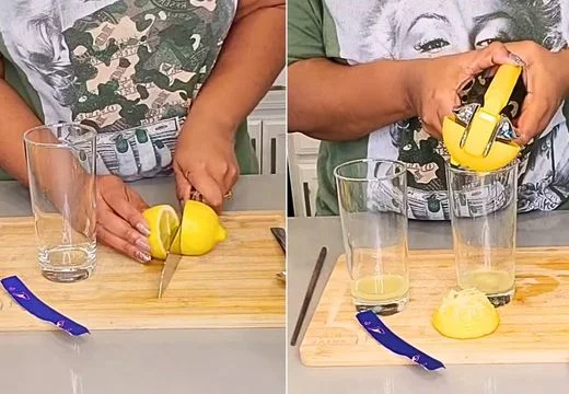 Juice the lemon