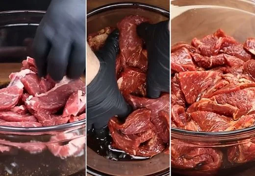 Marinate the Beef