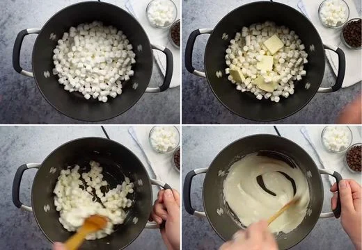 Melt the Butter and Marshmallows