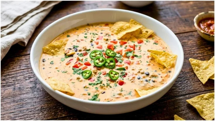 Mexican Queso Cheese Dip Recipe