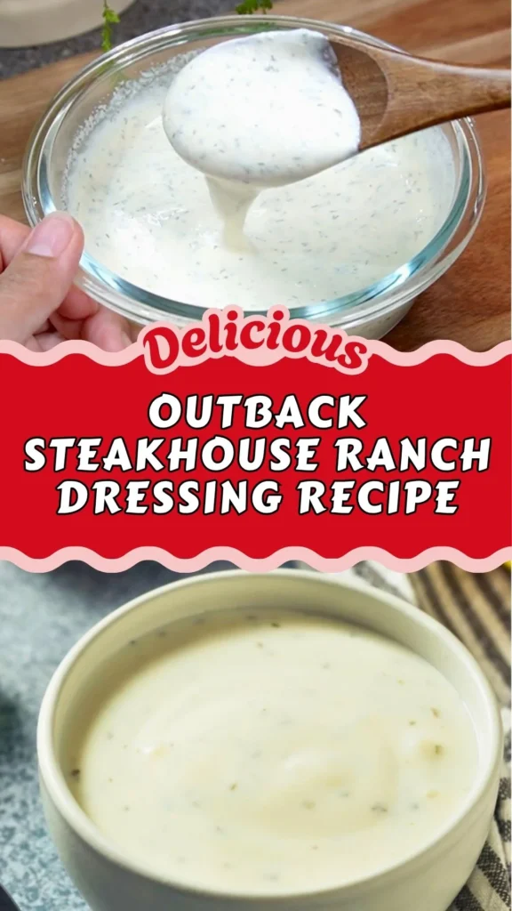 Outback Steakhouse Ranch Dressing