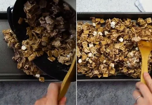 Press Into the Pan