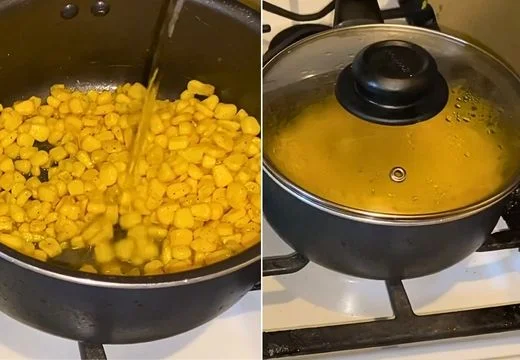 Simmer the Corn