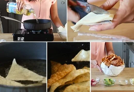 Fry the Wonton Chips