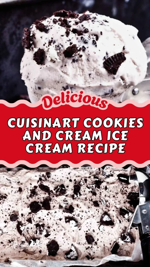 Cuisinart Cookies and Cream Ice Cream