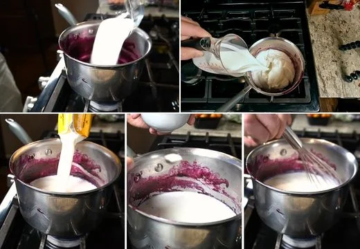 Heat the Milk and Cream