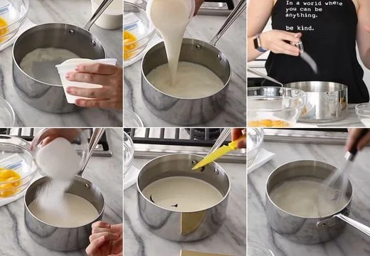 Heat the Milk and Cream