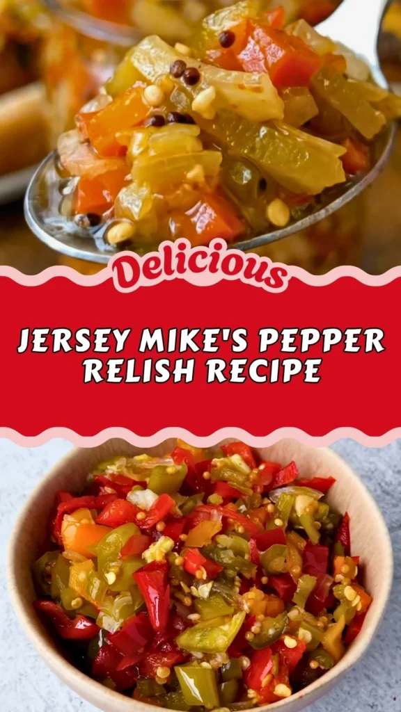 Jersey Mikes Pepper Relish