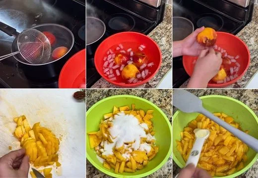 Prepare the Peaches