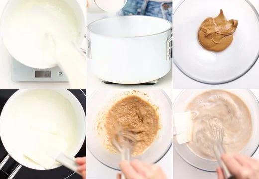 Prepare the Peanut Butter Mixture
