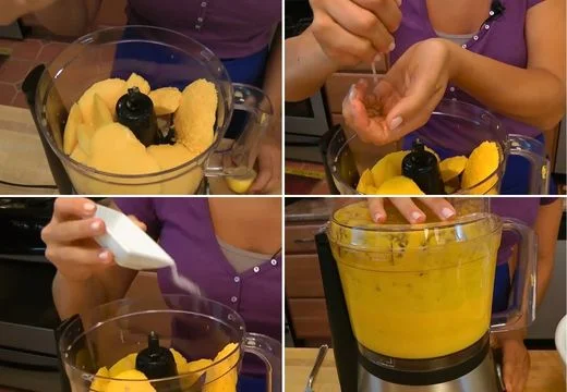 Puree the Mango