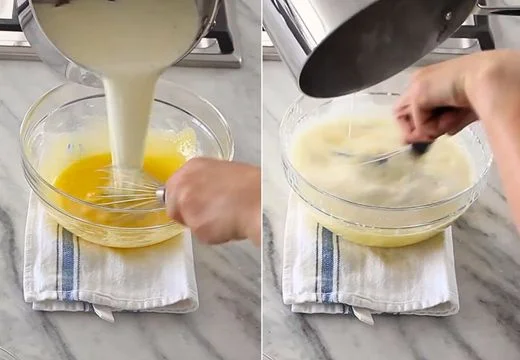 Temper the Eggs