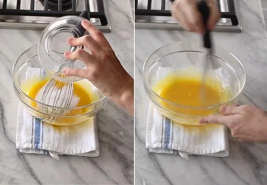 Whisk the Egg Yolks