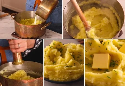 Add the Warm Butter Mixture and Finish