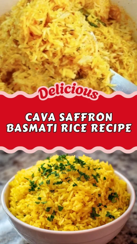 Cava Saffron Basmati Rice