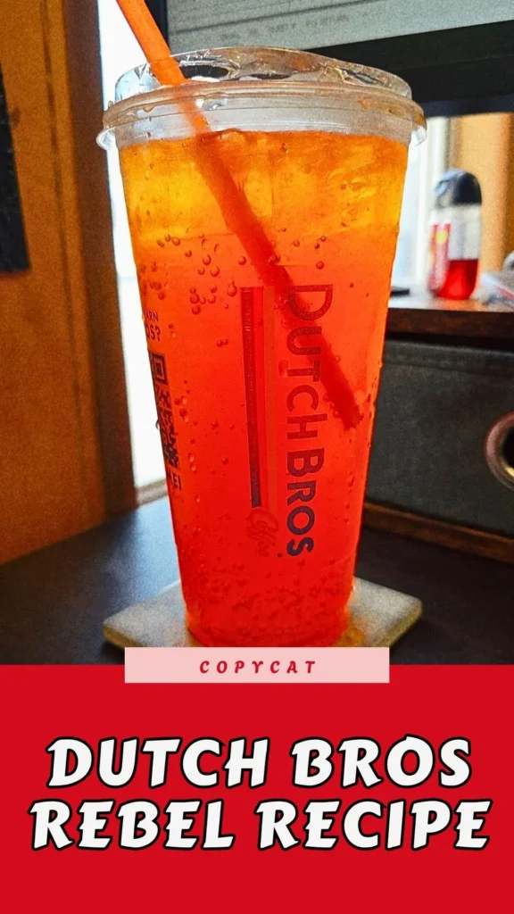 Copycat Dutch Bros Rebel Recipe