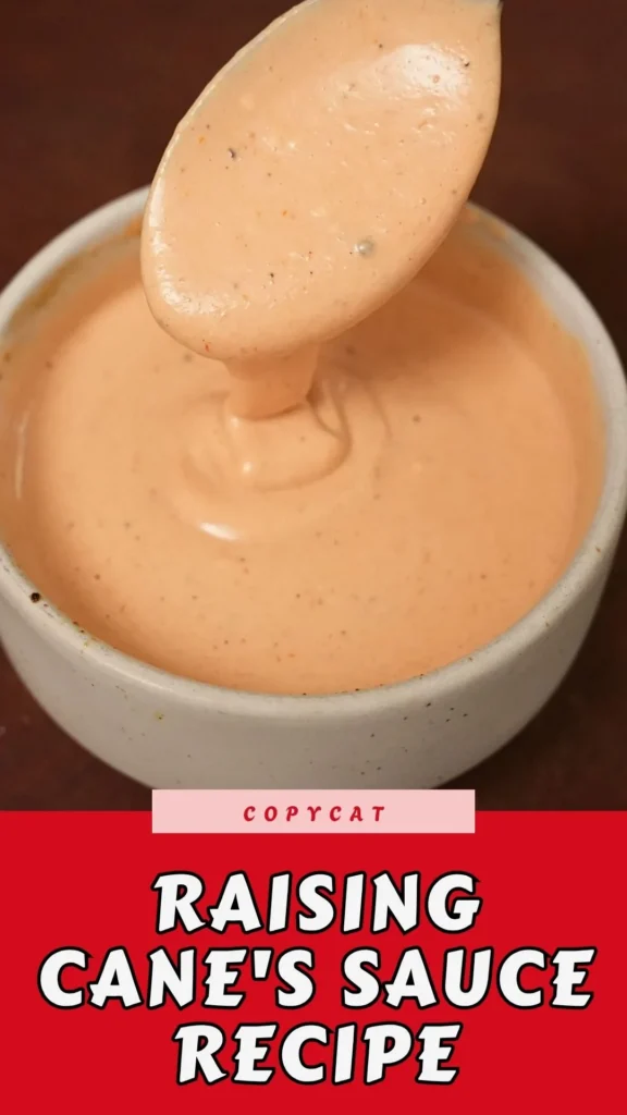 Copycat Raising Canes Sauce Recipe