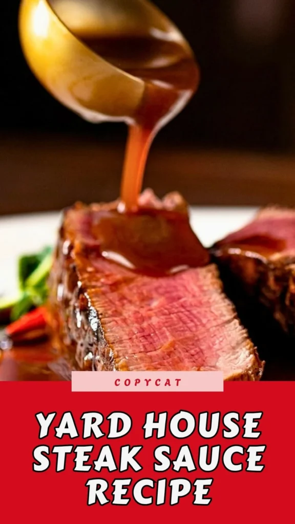 Copycat Yard House Steak Sauce Recipe