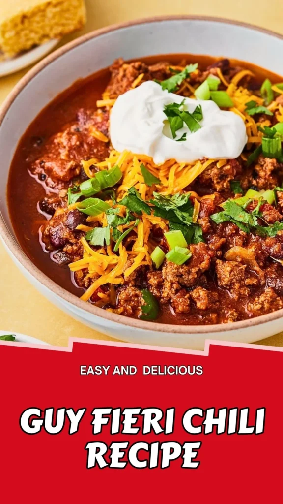 Delicious Recipe of Guy Fieri Chili