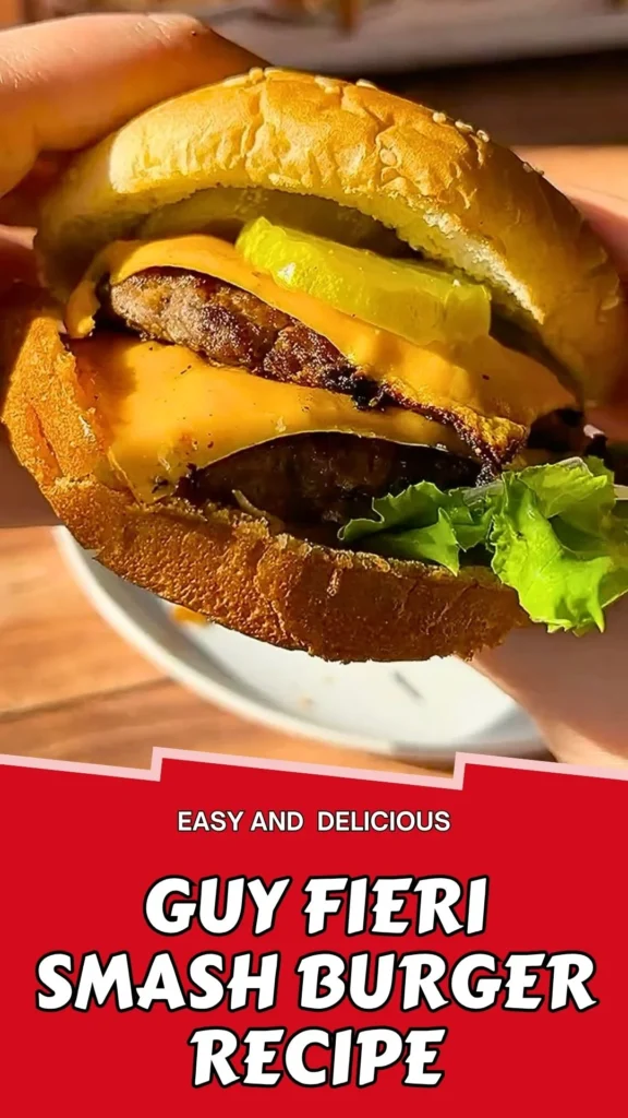 Delicious Recipe of Guy Fieri Smash Burger