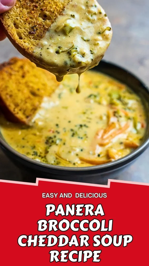 Delicious Recipe of Panera Broccoli Cheddar Soup