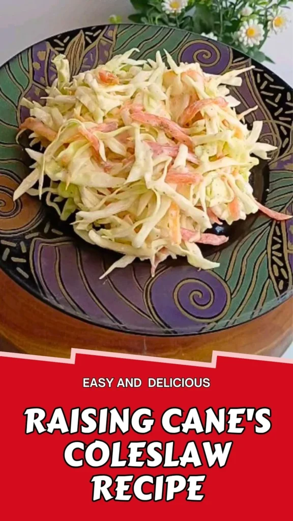 Delicious Recipe of Raising Canes Coleslaw