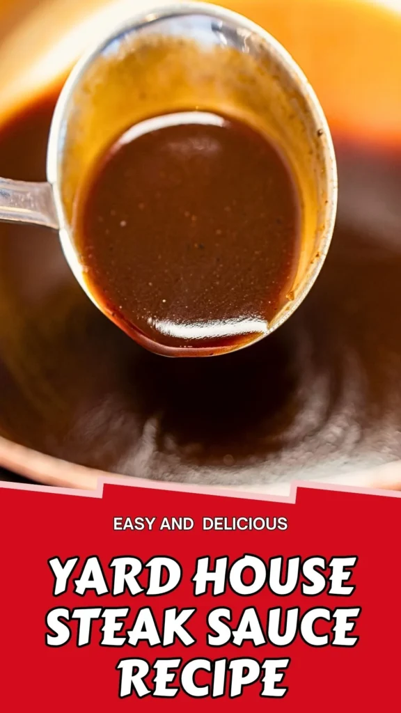 Delicious Recipe of Yard House Steak Sauce